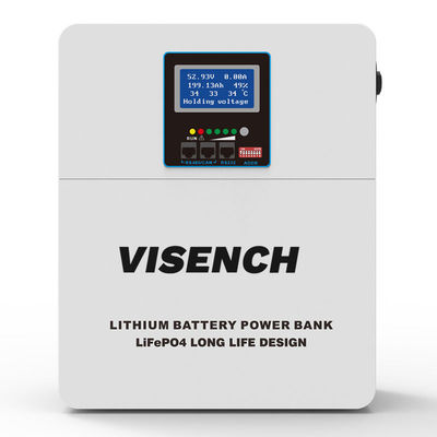 Τείχος 24v 100ah 5kw 10kw 20kw Lifepo4 Lithium ion Energy Storage μπαταρία επαναφορτιζόμενο πακέτο για οικιακό ηλιακό σύστημα