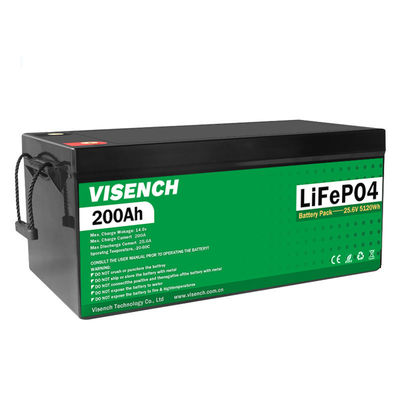 Επαναφορτιζόμενη μπαταρία LiFePO4 24V 200Ah 5120Wh 3000 κύκλοι