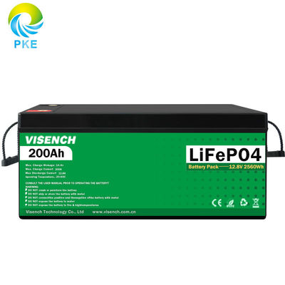 Η Visench Direct εργοστάσιο 12V 24V 100Ah 120Ah 200Ah Deep 6000 κύκλοι διάρκεια ζωής μπαταρίαςpo4