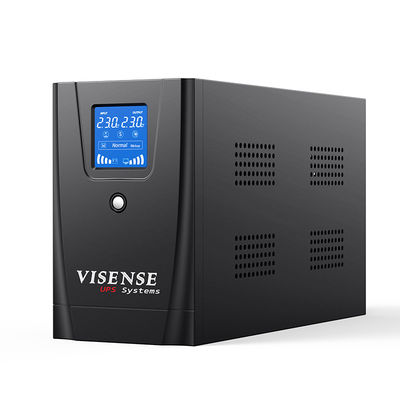 Visench 2Kva LCD Display Backup Ups 2000Va 1200W Offline Ups για επιτραπέζιο υπολογιστή φορητού υπολογιστή