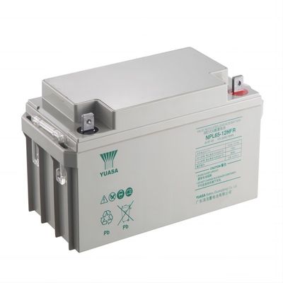 12V 65A Σφραγισμένη μπαταρία μολύβδου-οξέος NPL65-12H με δυνατότητα επαναφόρτισης