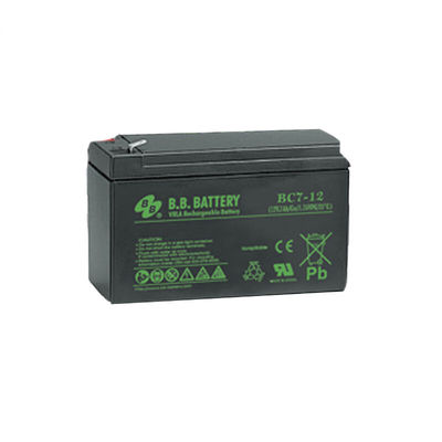 BB μπαταρία BC7-12 12V 7AH UPS μπαταρία μολύβδου, 12V μπαταρία μολύβδου, BB μπαταρίες μολύβδου UPS 12V 7AH