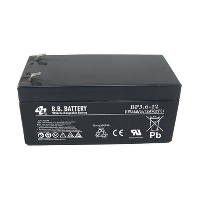 BB μπαταρία BP3.6-12 12V 3.6AH UPS Vrla επαναφορτιζόμενη μπαταρία, μπαταρία BB 12V, BB 12V μπαταρία, 3.6AH BB 12V μπαταρία