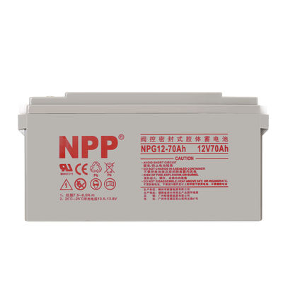 12V 70AH GEL Αντικατασκευαστική μπαταρία για ΝΕΠ NPG12-70Ah