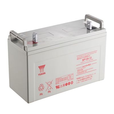 YUASA NP120-12 12V 120Ah UPS μπαταρία επαναφορτιζόμενη Βέλτιστη αποθήκευση ενέργειας Συντήρηση VRLA μπαταρία για ηλιακό σύστημα Ηλεκτρική ενέργεια