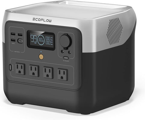 Φερεγγυός σταθμός ενέργειας Ecoflow River 2 PRO Γρήγορη φόρτιση, ηλιακή γεννήτρια Φερεγγυός σταθμός ενέργειας 768wh 800W