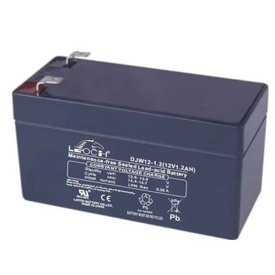 12V1.2Ah μπαταρία μολύβδου-οξέος για ευέλικτη πηγή ενέργειας για αυτοκινητοβιομηχανικό, ηλιακό και βιομηχανικό εξοπλισμό