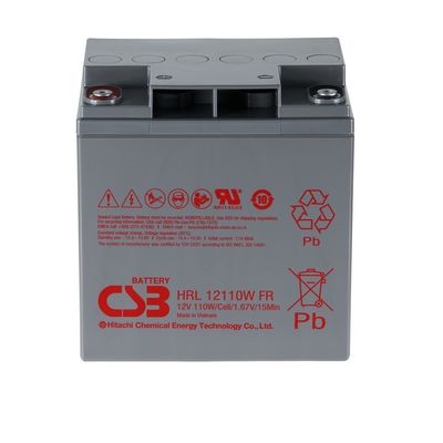CSB HRL12110W 12V 110W υψηλής ταχύτητας μπαταρία μακράς διάρκειας επαναφορτιζόμενη μπαταρία μολύβδου-οξέος